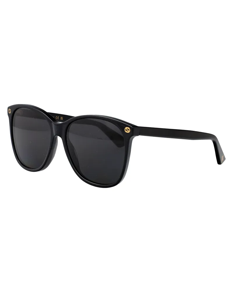 Gucci GG0024S Black Acetate Sunglasses — Black Black