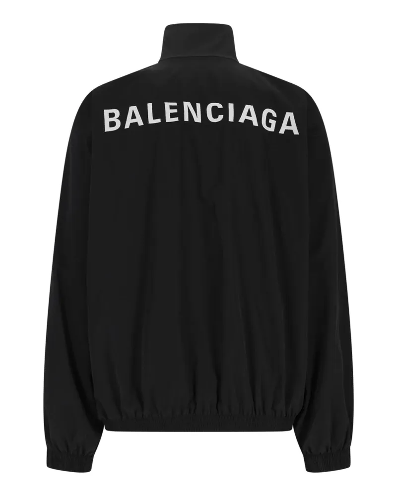 Balenciaga Men Jackets Black Polyester Black