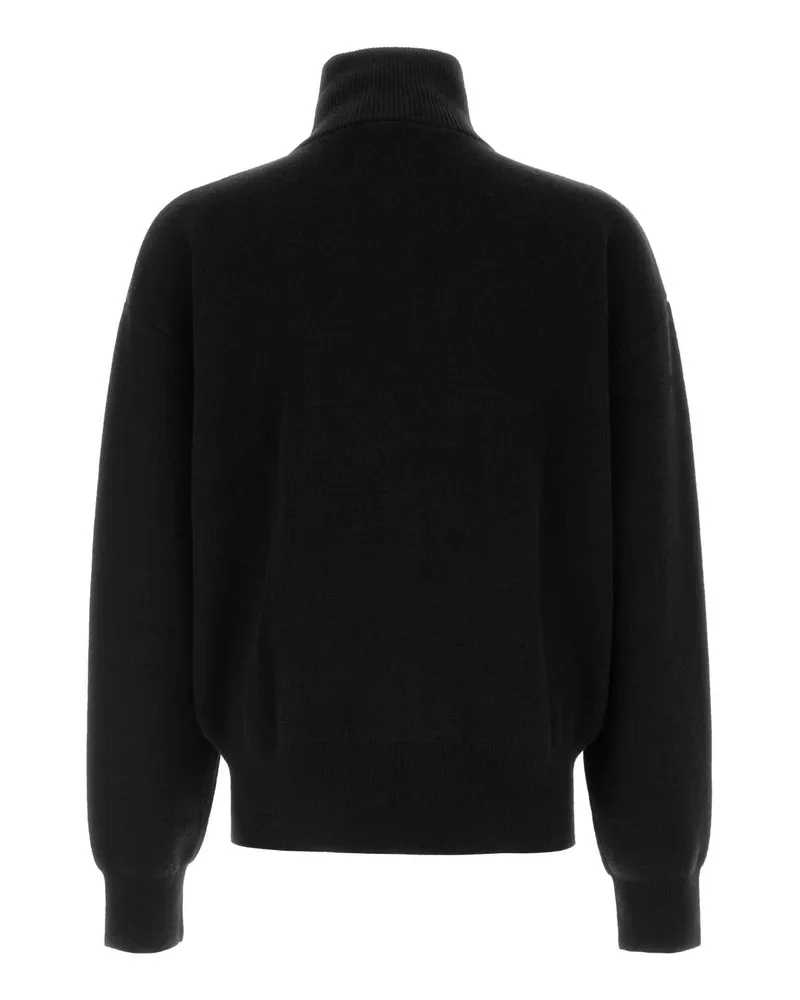 extreme cashmere Men's Black Cashmere Nâ°319 Cardigan Raven Exterior: Maglieria Sweater Black