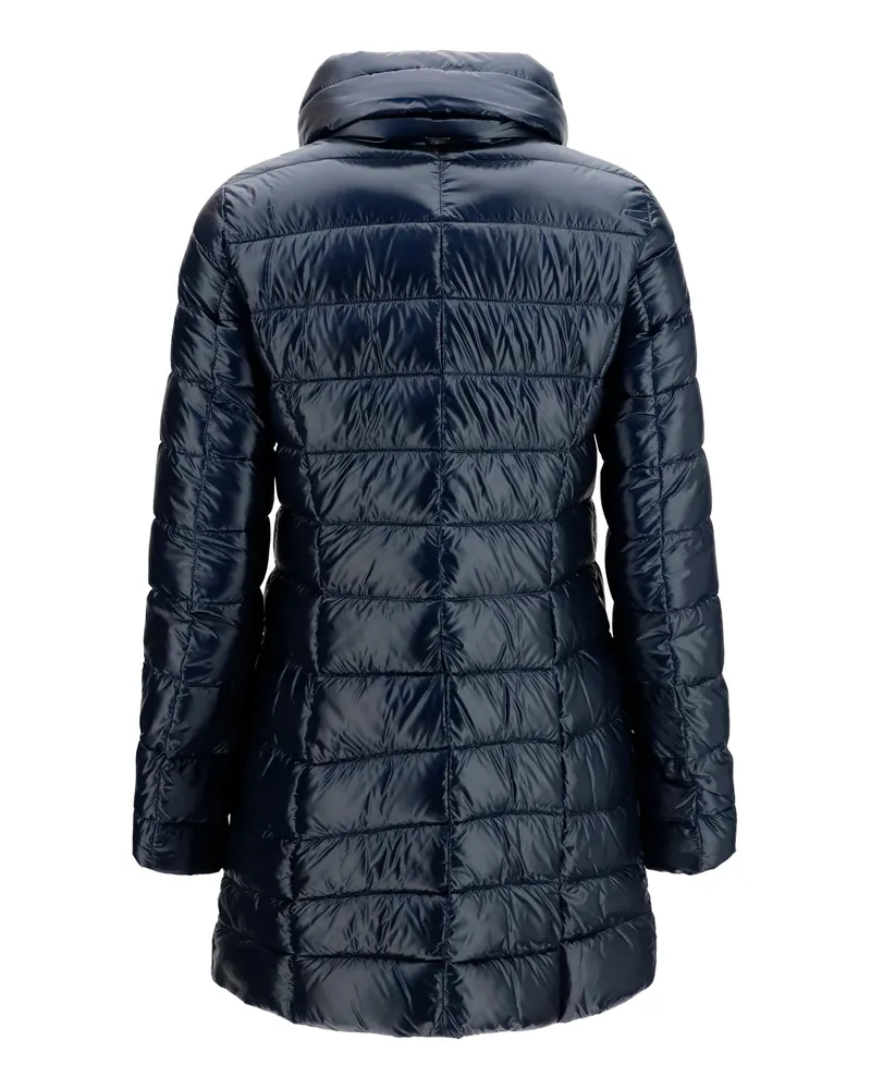 Herno Women's Maria Down Jacket Blu Navy Polyamide Coat Navy