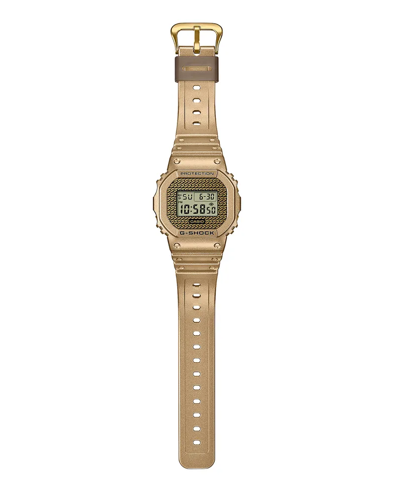 Casio Men's G-Shock 5600 Series Limited Edition Quartz Watch Gold Accessories > Jewelry Gold