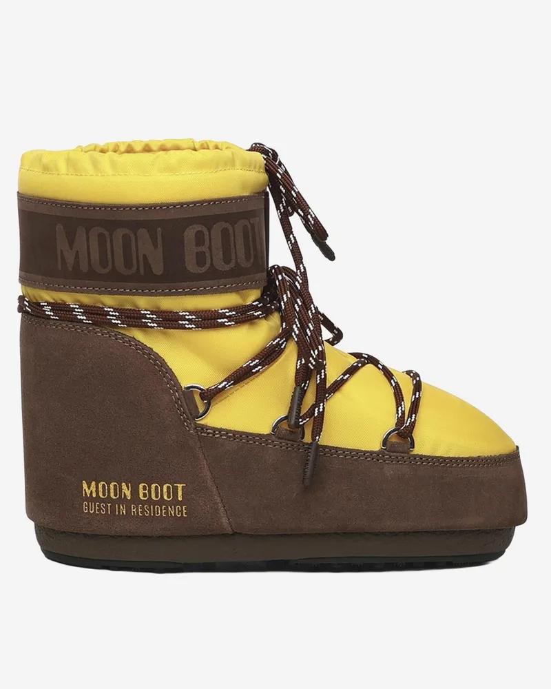 Moon Boot Women's Icon Low Boots Brown Suede Brown
