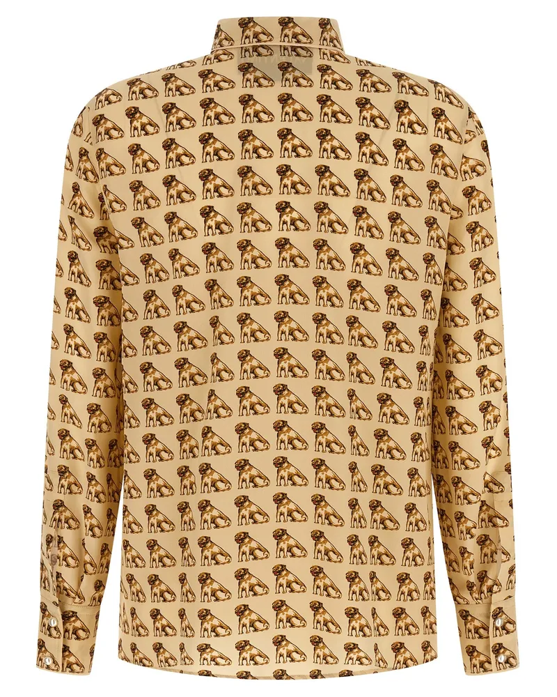 Valentino Garavani Women's Beige Silk Blouse Beige