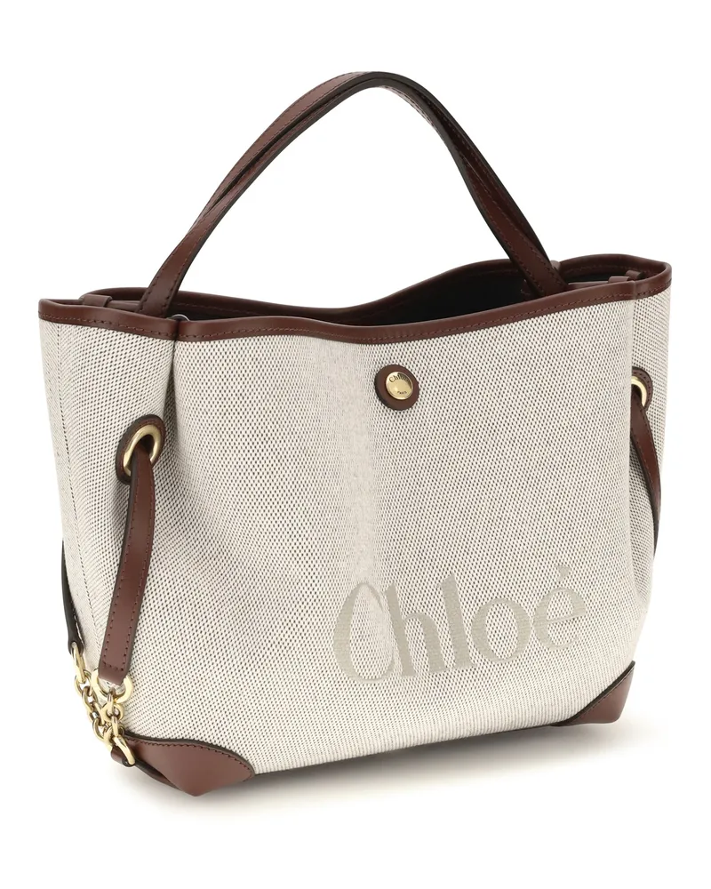 Chloé Clover Shoulder Bag — Brown Brown