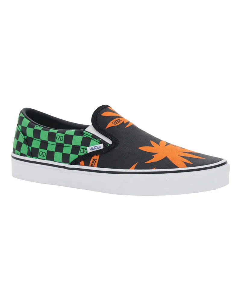 Valentino Garavani Men's Low Top Sneaker Multicolour Cotton Trainers Multicolor