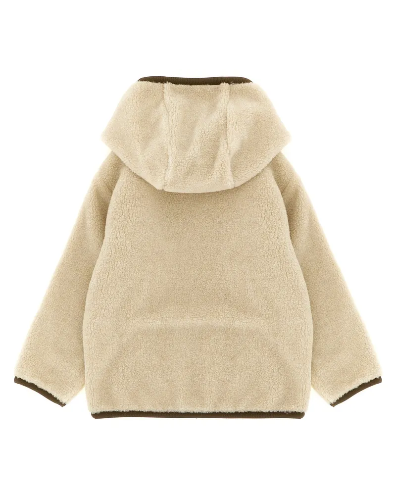 Moncler Teddy Hoodie — Cream Cream