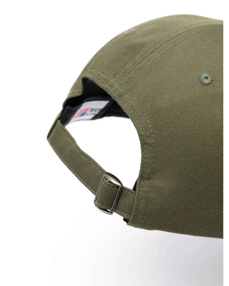 Palmes Embroidered Logo Baseball Cap — Olive Green Olive