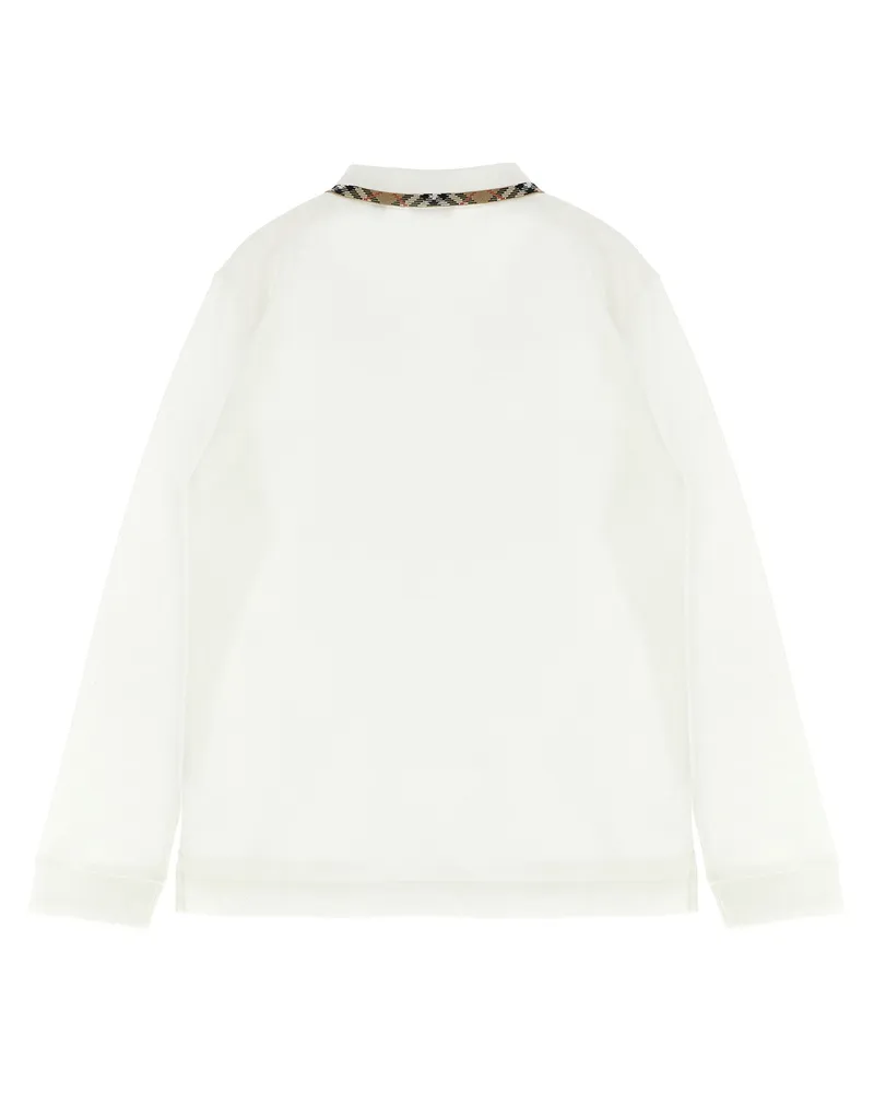 Burberry Johane Polo Shirt — White White