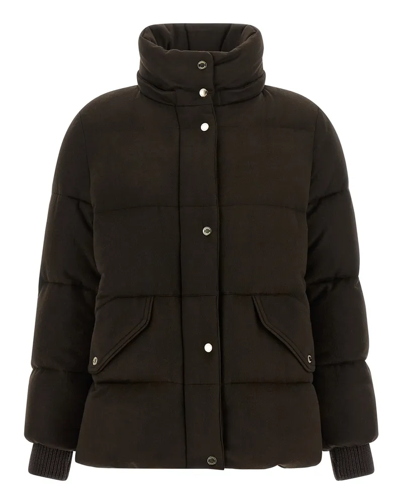 MOORER Down Jacket — Brown Brown