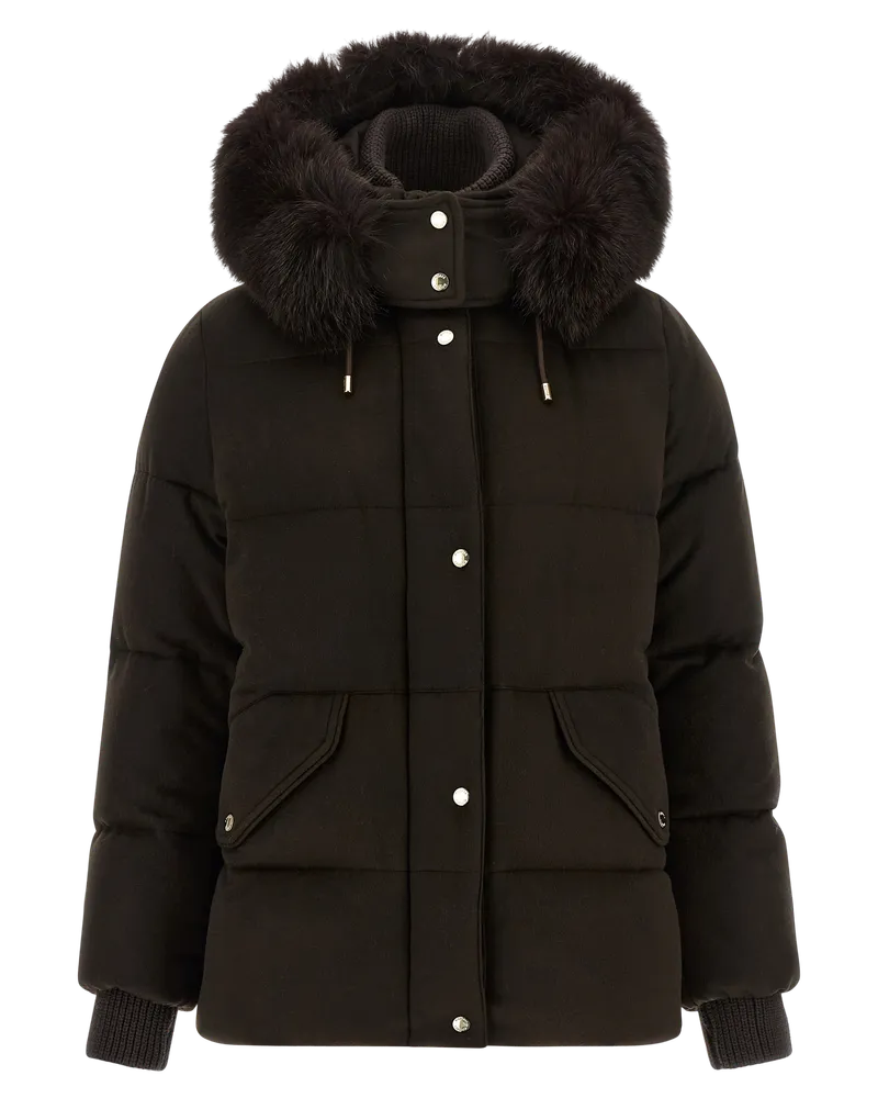 MOORER Down Jacket — Brown Brown
