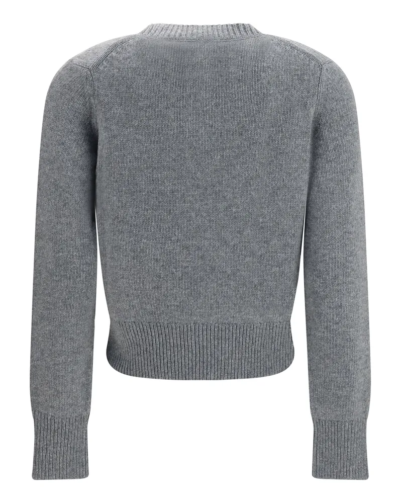 Burberry Wool and Cashmere Cardigan — Gray Gray