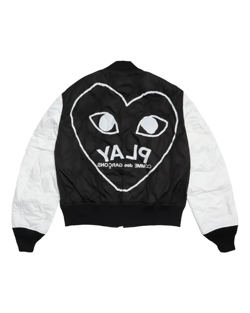 Comme des Garçons Quilted Color-Block Jacket 