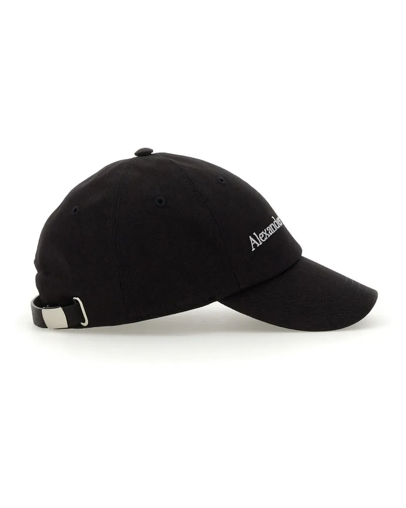 Alexander McQueen 782062_4105Q1080 Baseball Cap — Black Black