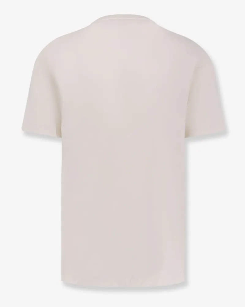 HUGO BOSS Men's Cotton T-Shirt White T-Shirts And Polos White