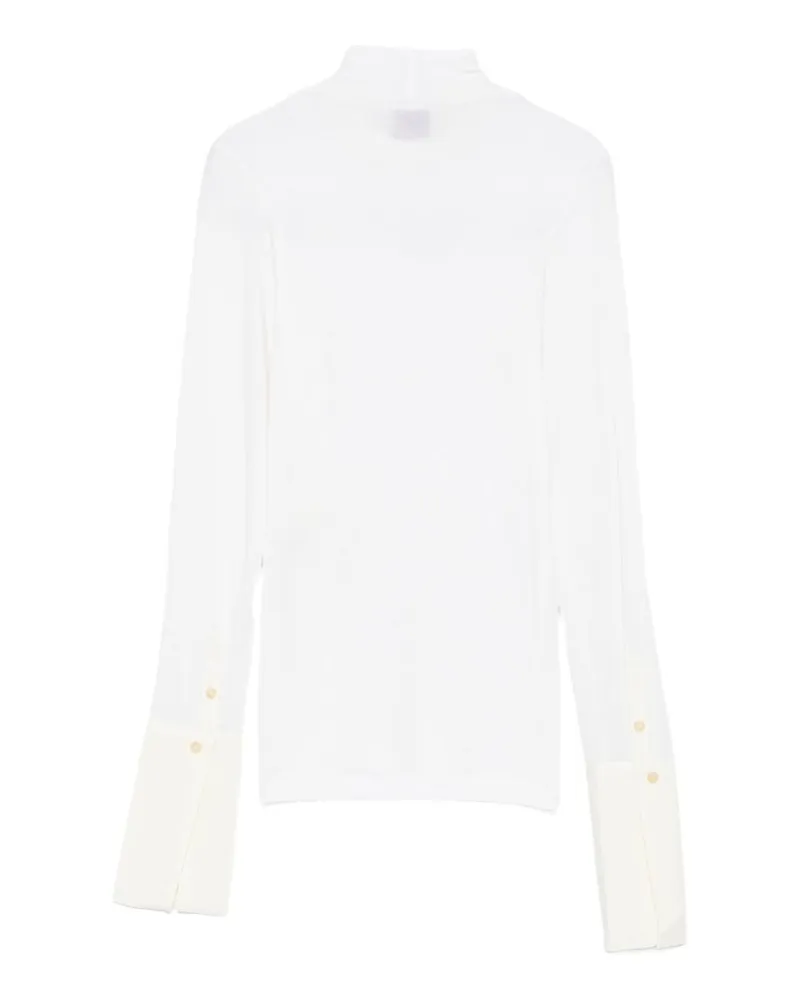 ALYSI Turtleneck Sweater — White White