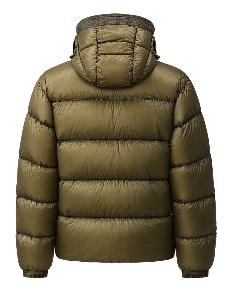 C.P. Company Explorer Lens Down Jacket — Green Green