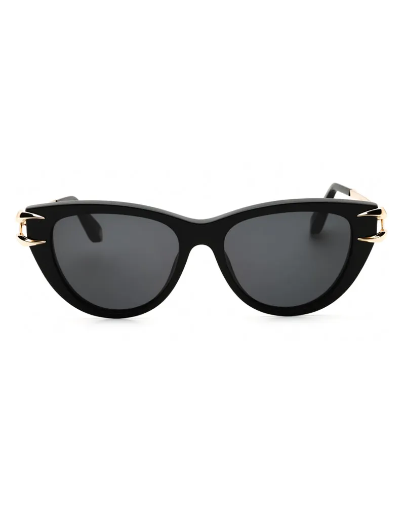 Roberto Cavalli Women's , Frame And Lens Black Sunglasses Black