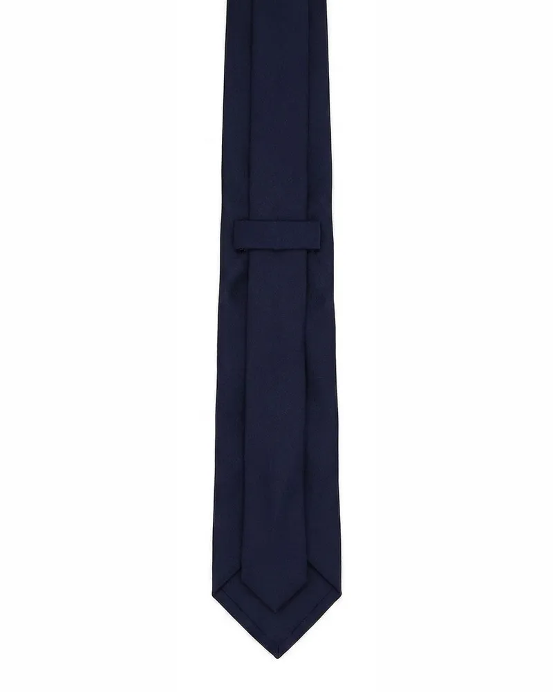 Givenchy Men's Blue Silk Tie Navy