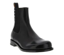 Leather Chelsea Loafer Chelsea Boot — Black