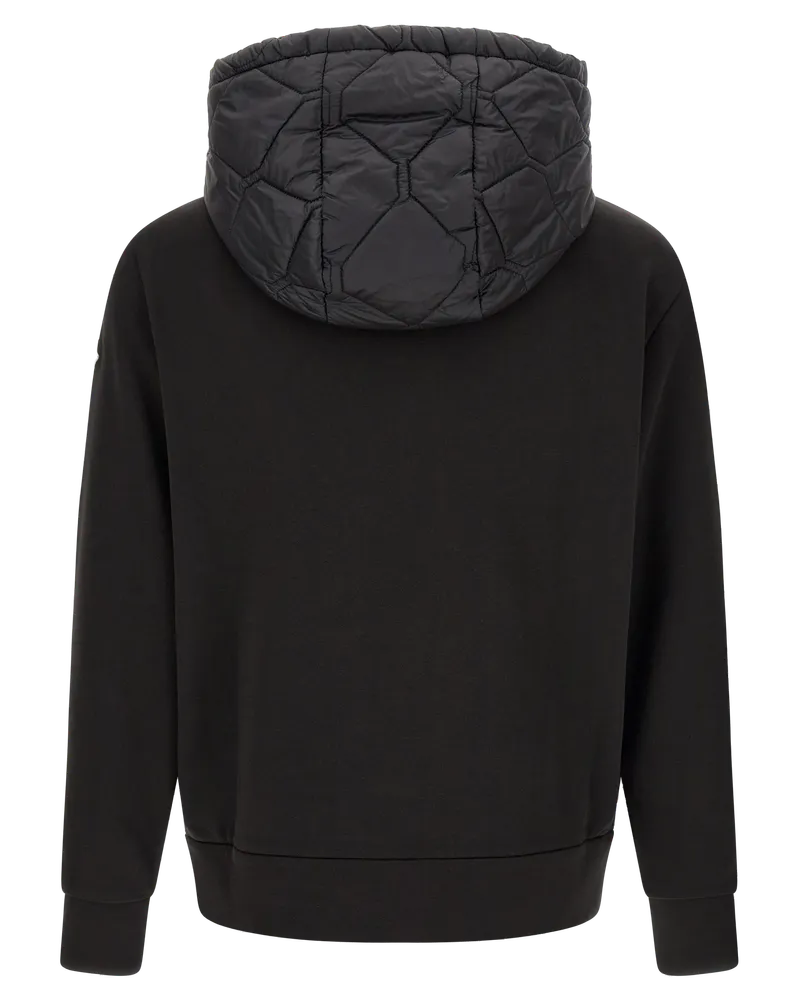 Moncler Men's Black Polyamide Cardigan Clothing Black