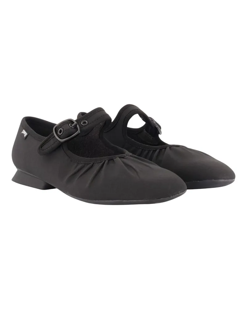 Camper Women's Aura Ballerinas -  Synthetic Black Shoes Flat-Shoes Black