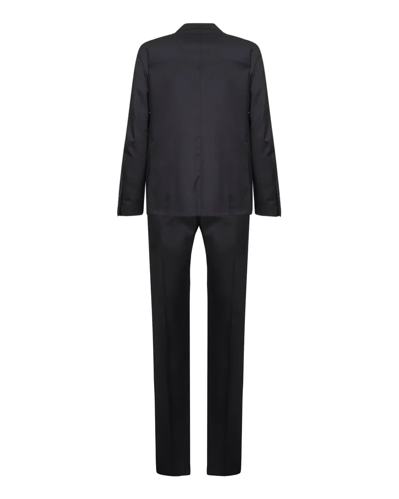 Tagliatore Vesuvio Pant Suit — Black Black