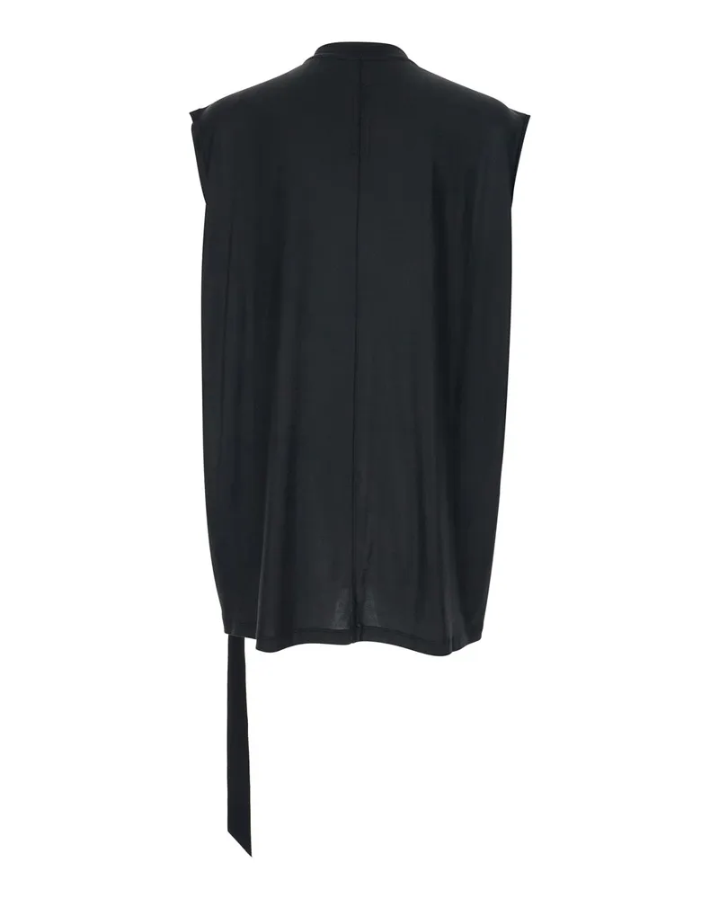 Rick Owens Technical Acetate Tank Top — Black Black
