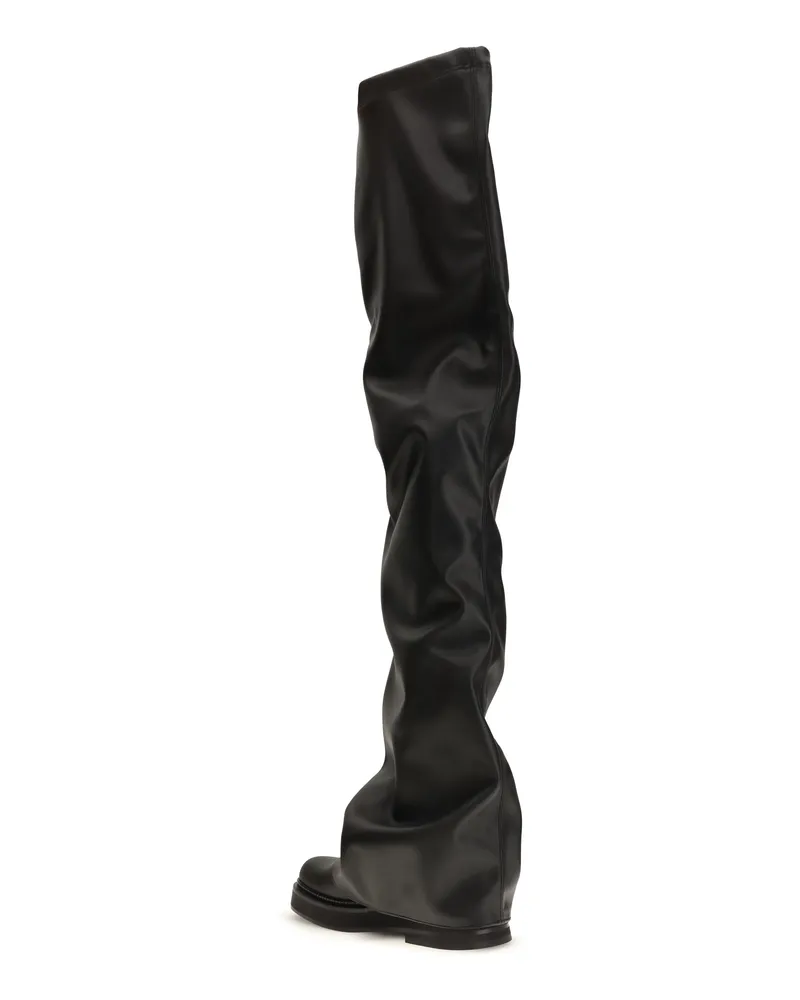 ATTICO Women's Boots Robin Extra-Long Eco Leather White White