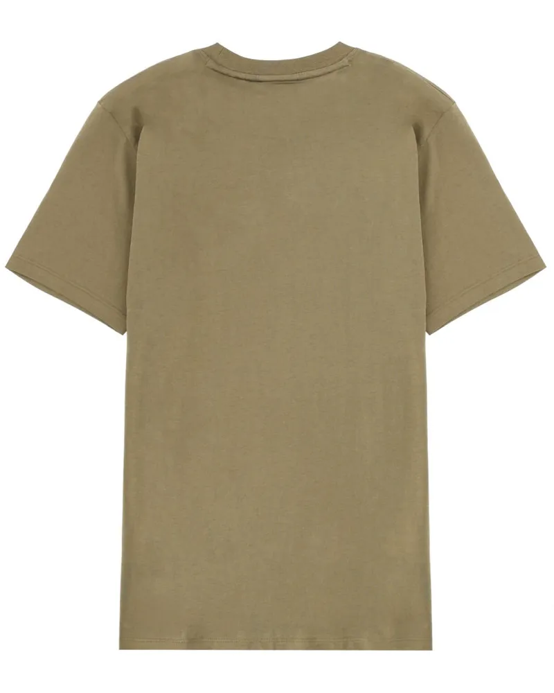 HUGO BOSS Logo Cotton T-shirt — Green Green