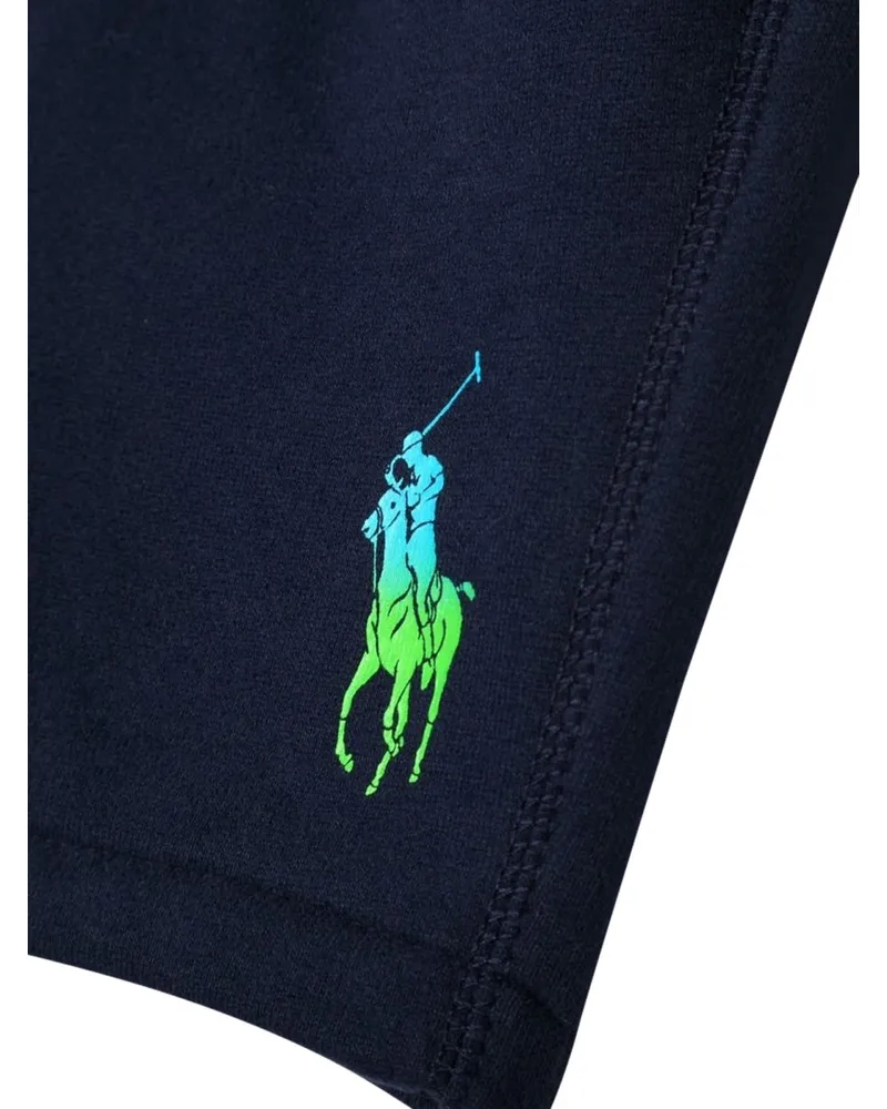 Ralph Lauren Cotton-Blend Bermuda Shorts — Blue Blue