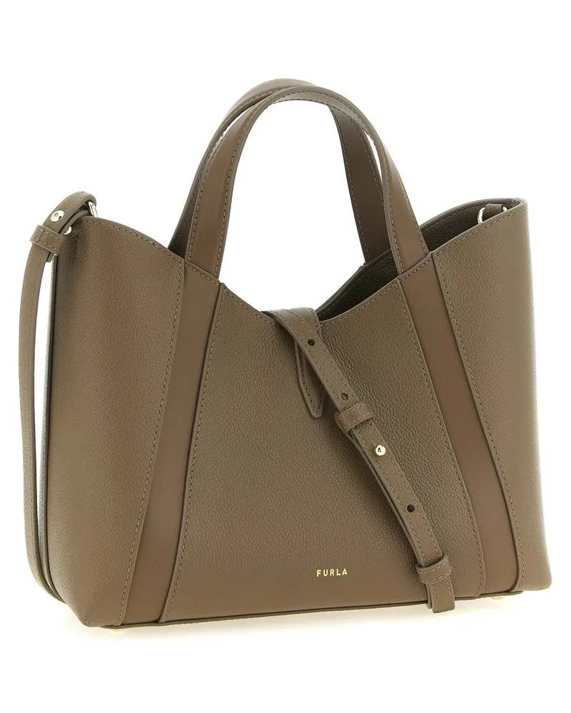 Furla Goccia Tote Bag — Taupe Taupe