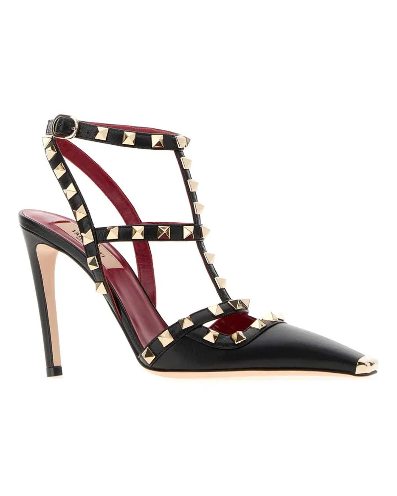 Valentino Garavani Strap Pump — Black Black