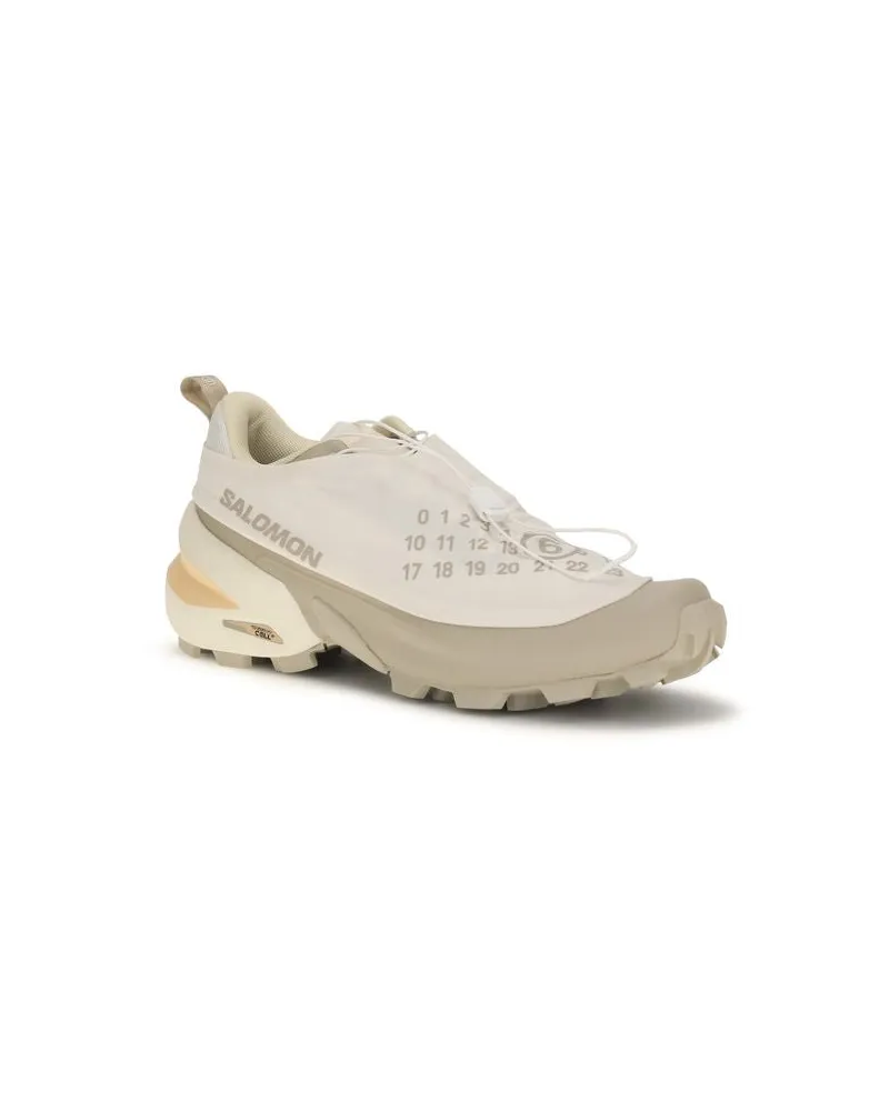 Maison Margiela Men's Beige Polyester Athletic Sneakers Beige
