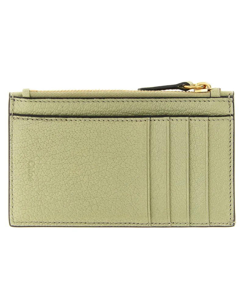 Chloé Envelope Wallet — Green Green