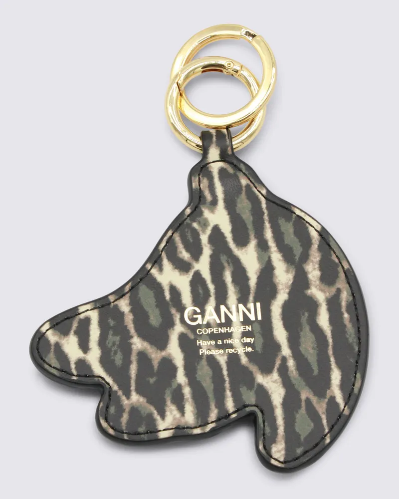 Ganni Women's Keychains Black _recyled Le Plu Pes Black