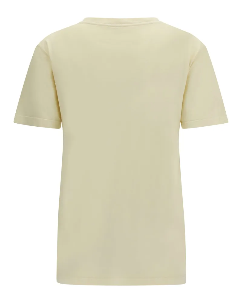 Rier Women's Cotton Short-Sleeve T-Shirt Butter Jersey T-Shirts And Polos Beige