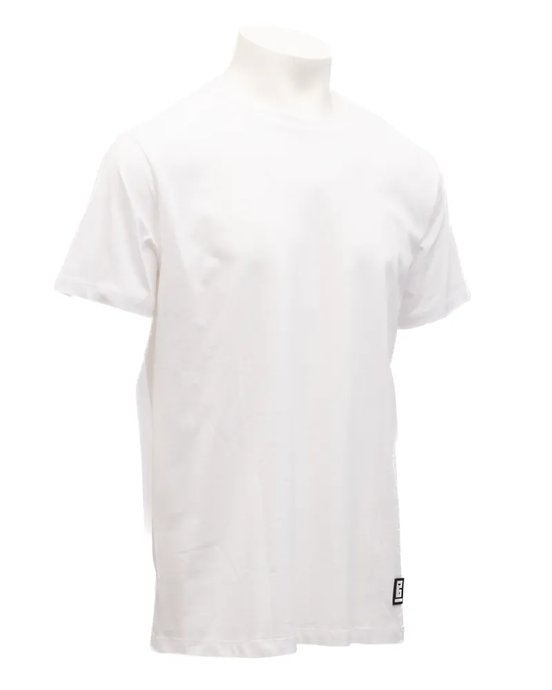 Balmain Cotton T-Shirt — White White