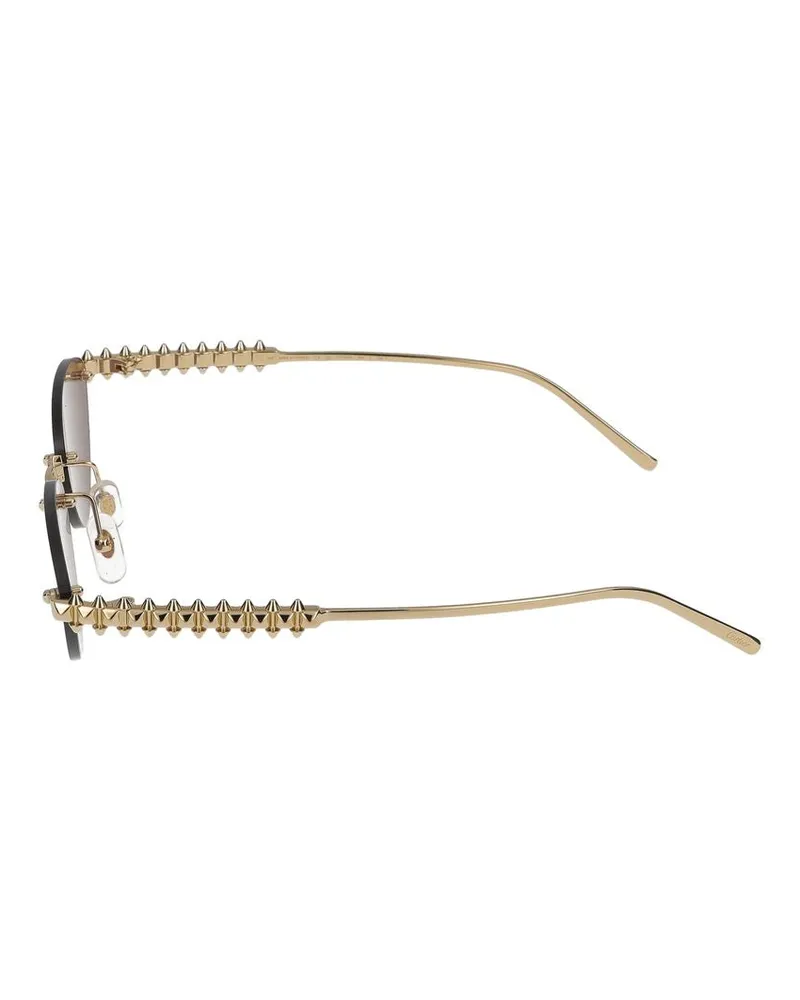 Cartier Women's Sunglasses  Ct0543s 004 Gold Violet 16-140 Metal Gold