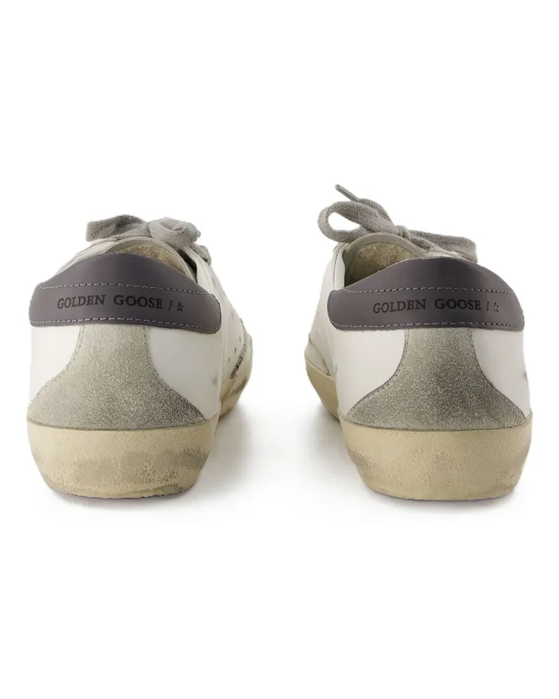 Golden Goose Women's Ballstar Sneakers -  Leather White Calfskin Shoes White