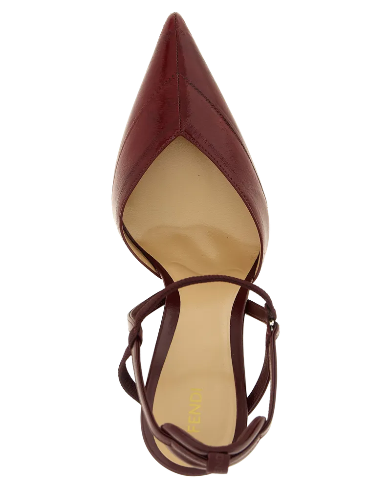Fendi Very Colibri Heel — Red Red