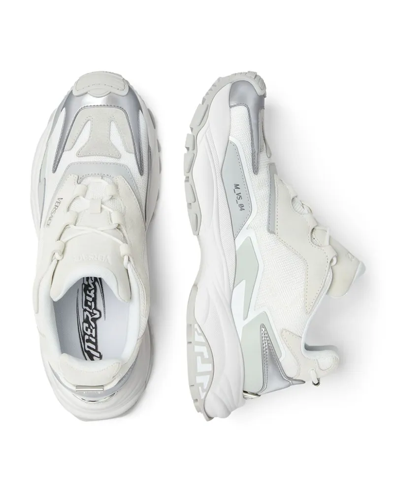 Versace Mercury Sneakers — White White
