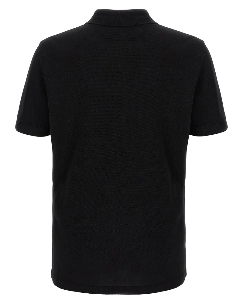 Tom Ford Men's Black Lyocell Polo Shirt Black