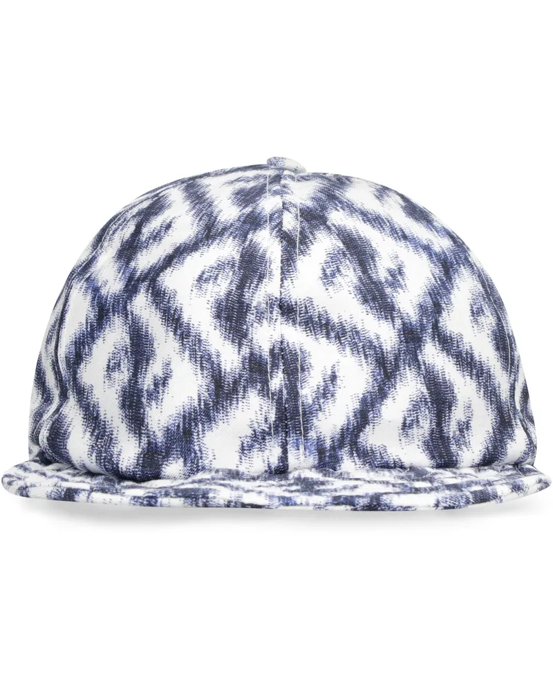 Fendi Men's Printed Baseball Cap Silk Hat Multicolor