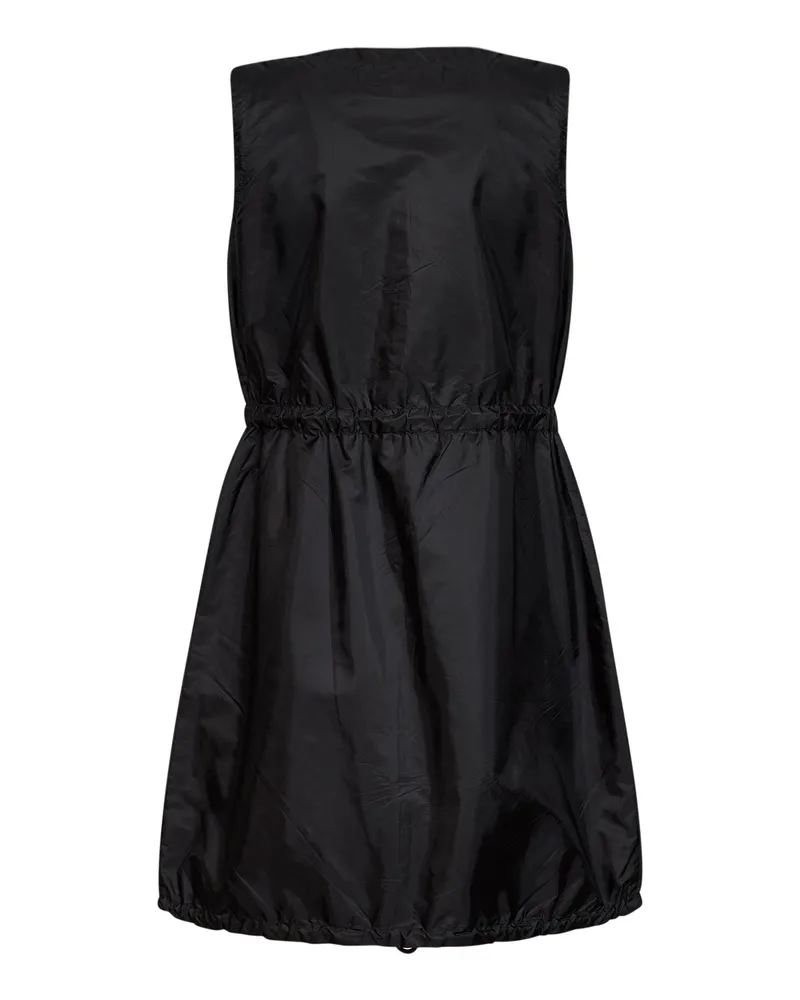 Prada Re-Nylon Short Dress — Black Black