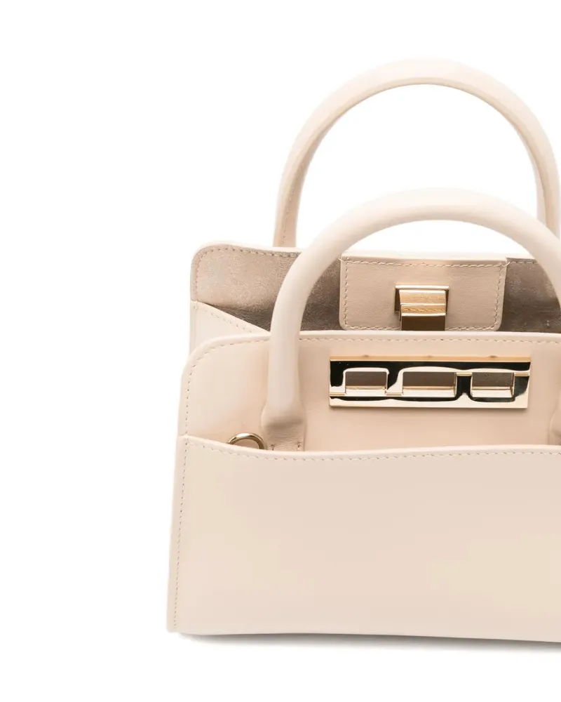 Fabiana Filippi Women's Top-Handles Clasp Tote Bag Aw25 W Beige