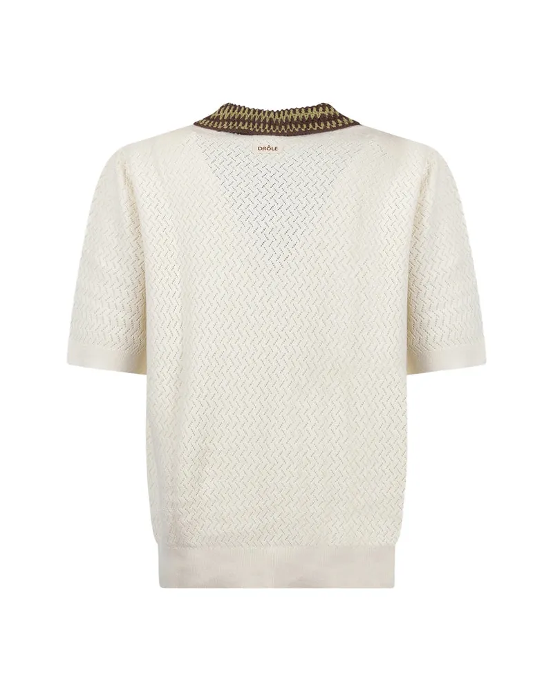 Drôle de Monsieur Offwh Polo — Beige Beige