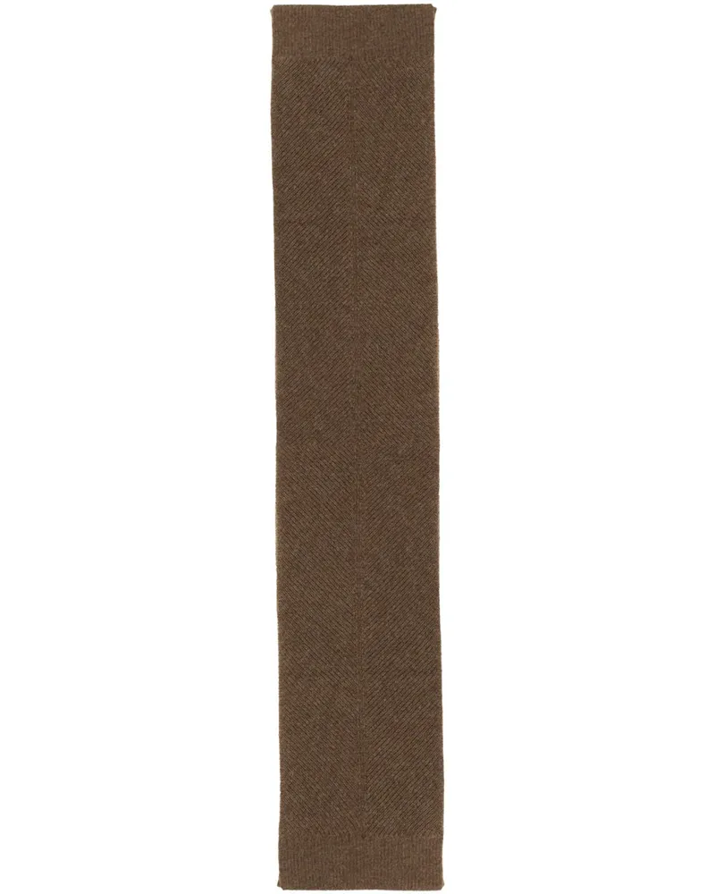 Bottega Veneta Alpaca Scarf — Beige Beige
