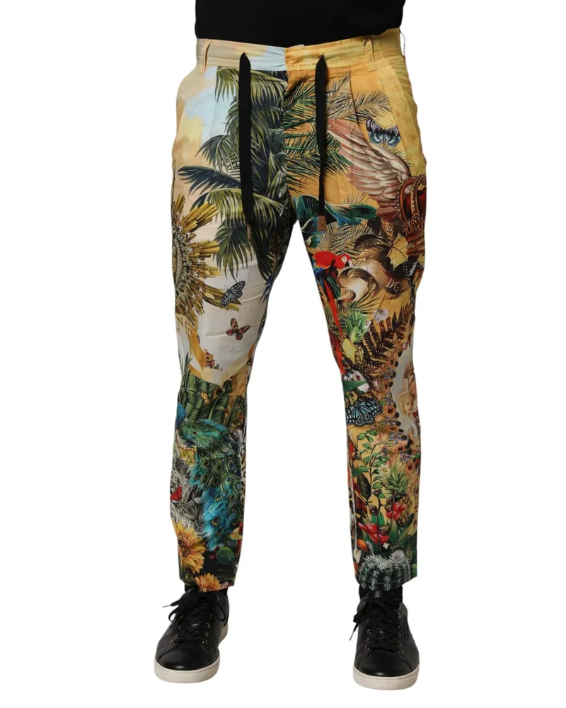 Dolce & Gabbana Lounge Trousers — Multicolor Multicolor