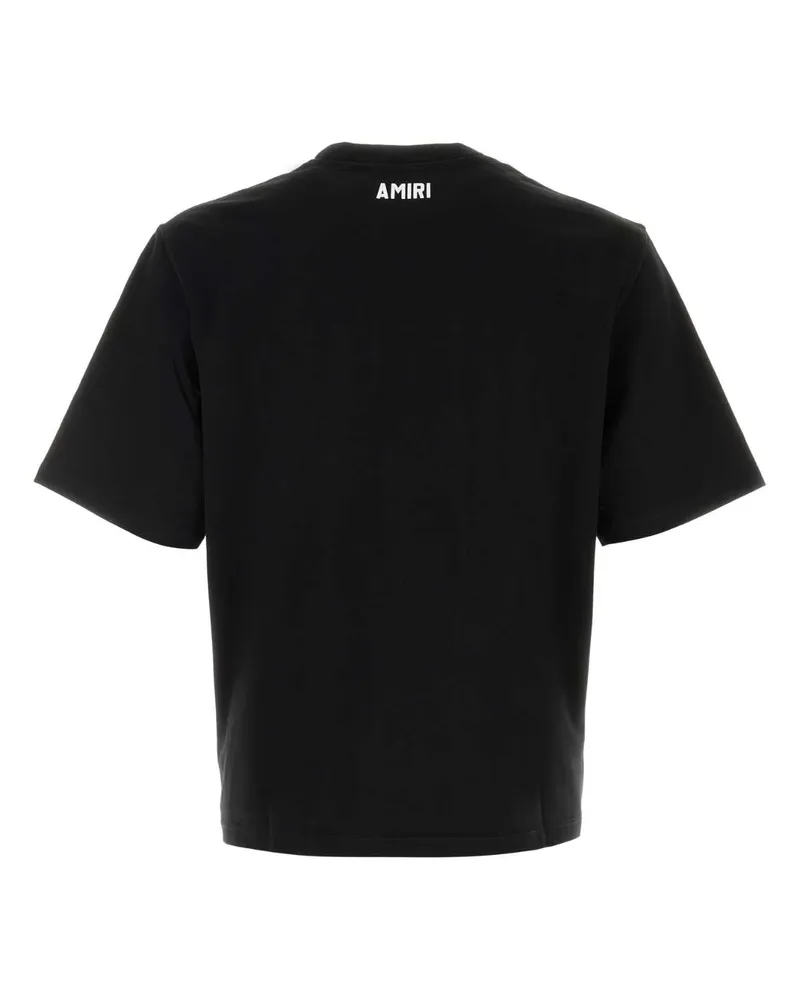 Amiri Men's Black Cotton T-Shirt Exterior Exterior: T-shirts And Polos Black