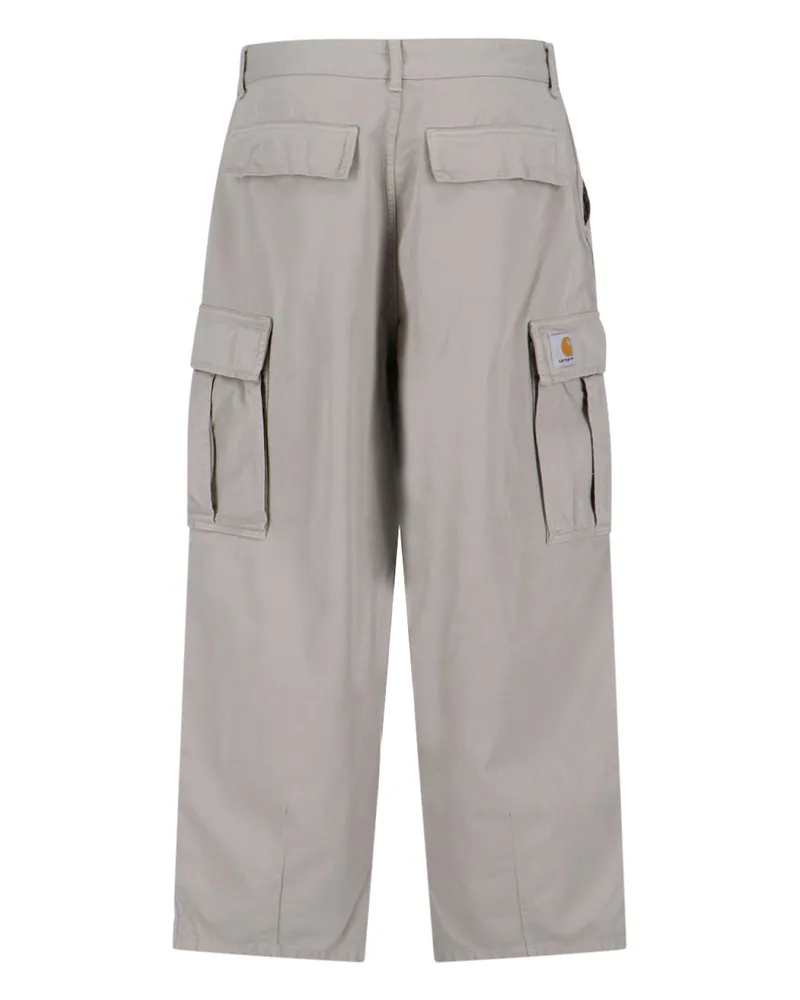 Carhartt WIP Men's Trousers Grey Organic Cotton Gray